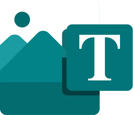 Image to Text Website Footer